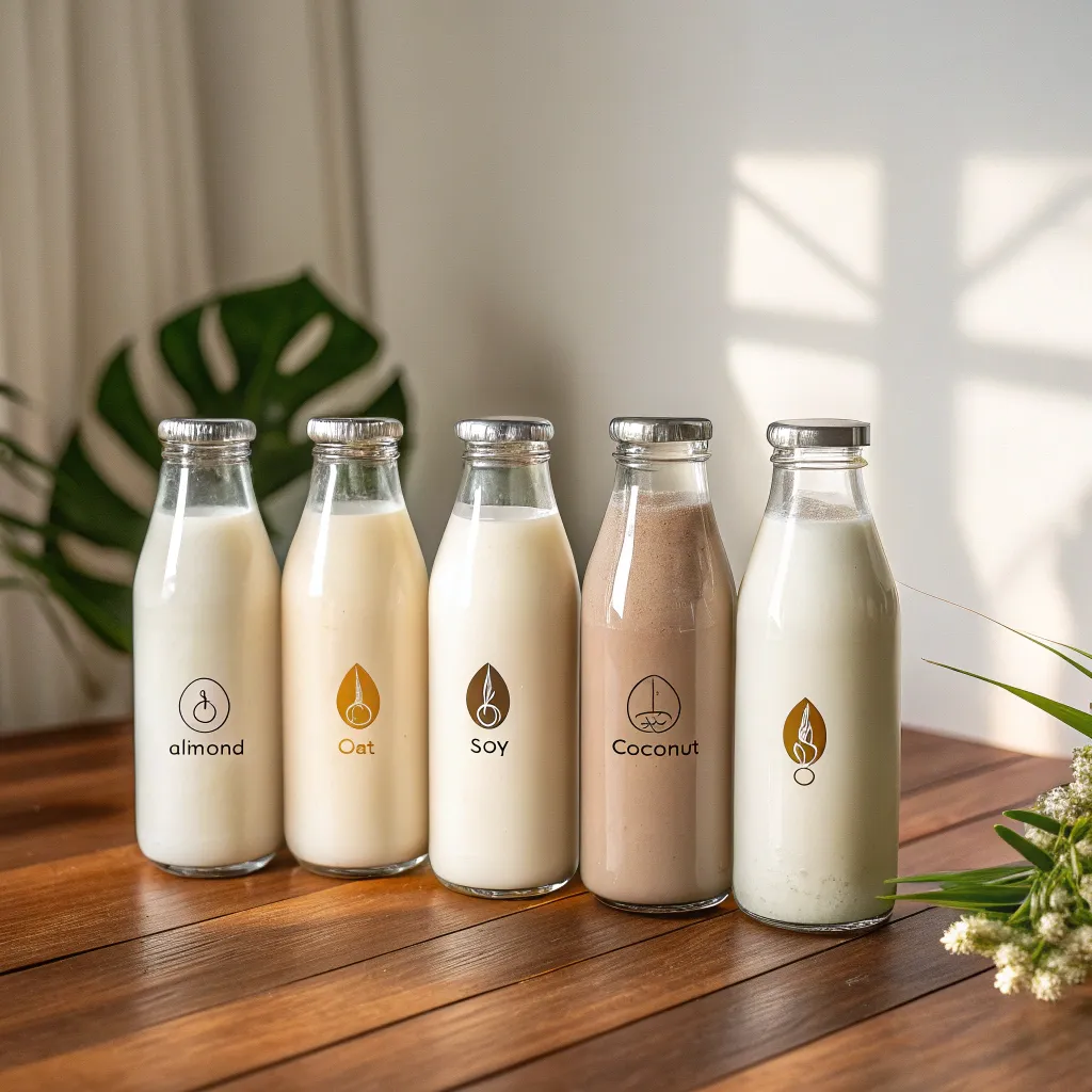 Assorted Plant-Based Milks